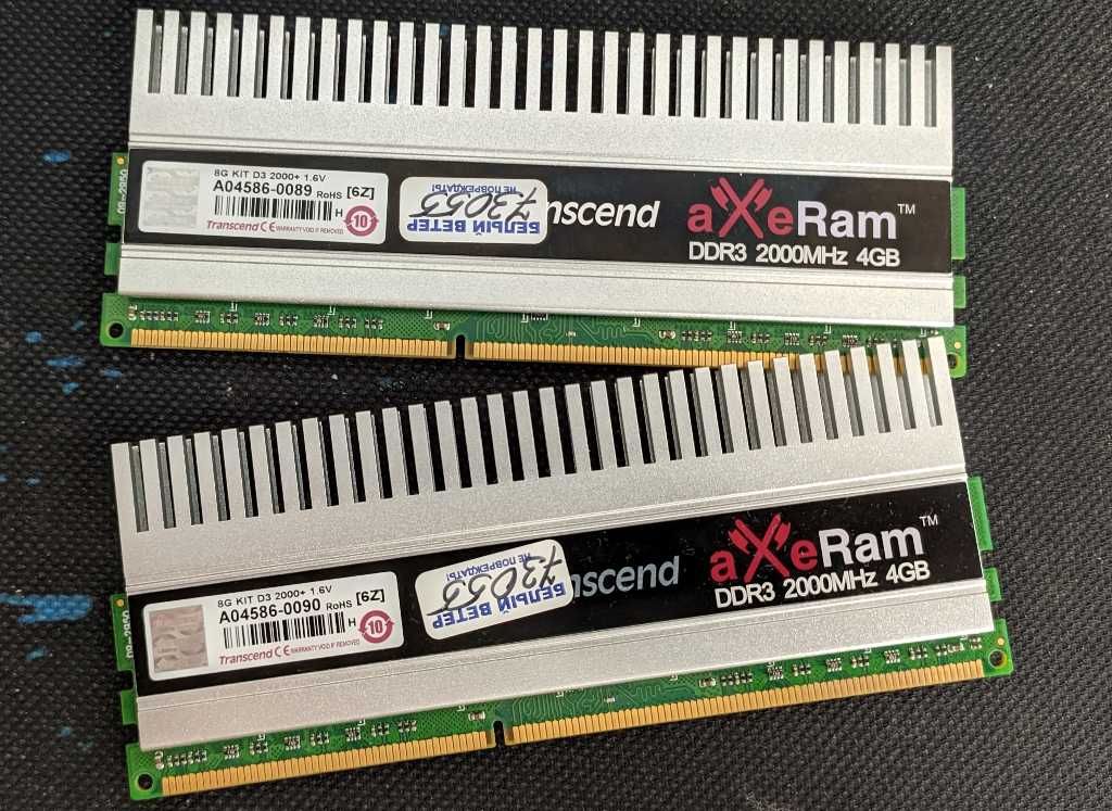 ОЗУ DDR4/DDR3/DDR3L/DDR2  1/2/4/8/16Gb на ПК/ноутбук/моноблок/нетбук