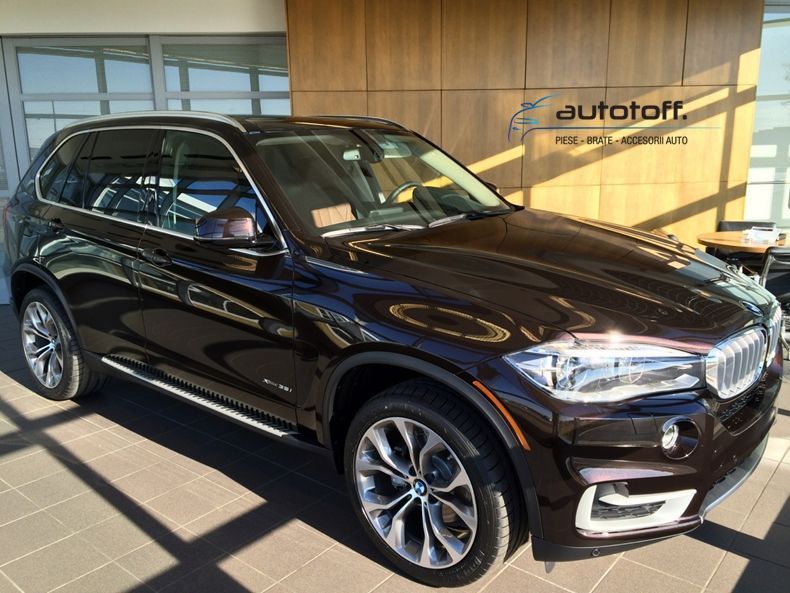 Praguri laterale BMW X5 F15 (2013+) - trepte aluminiu