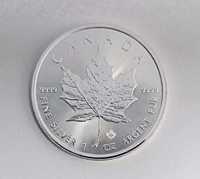 Сребърна монета 1 унция канадски кленов лист