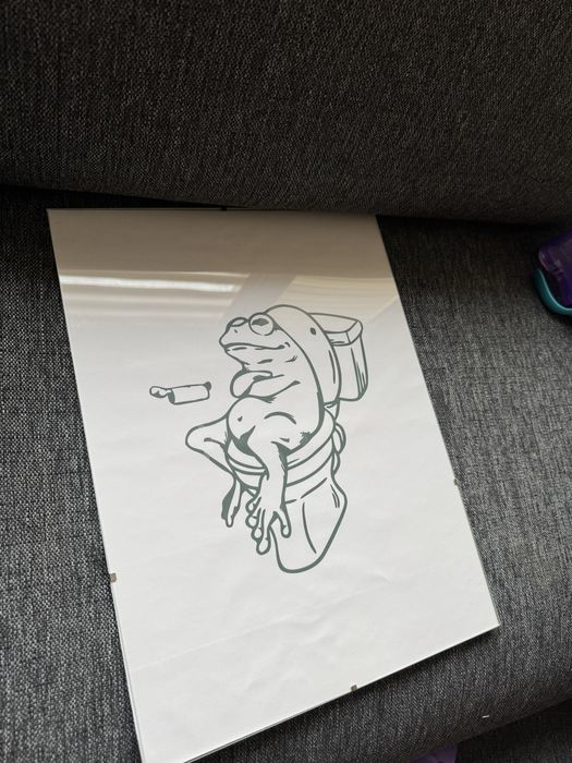 Картина жабка 30/40см