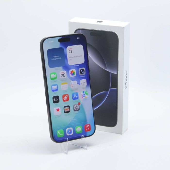 iPhone 16 Pro Max-256Gb/Bat. 100%-OBIECT IMPECABIL-Amanet FRESH Galati