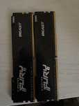 2x 8GB Ram Kingston Fury Beast DDR4 (16GB)