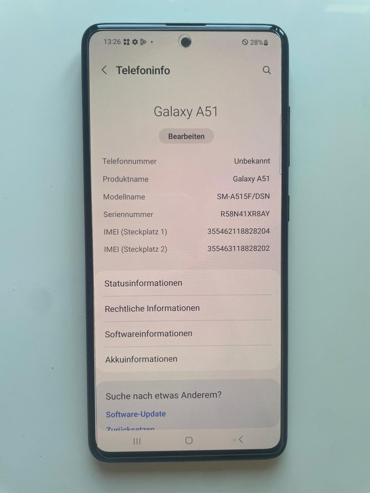 Samsung a51 128gb DualSim