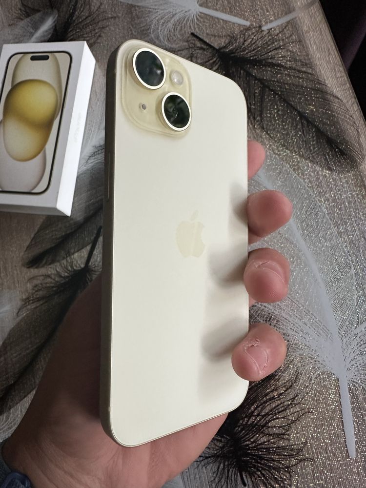 Iphone 15 Yellow 128gb 100%
