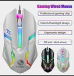Проводная мышь (USB) RGB 1200 DPI