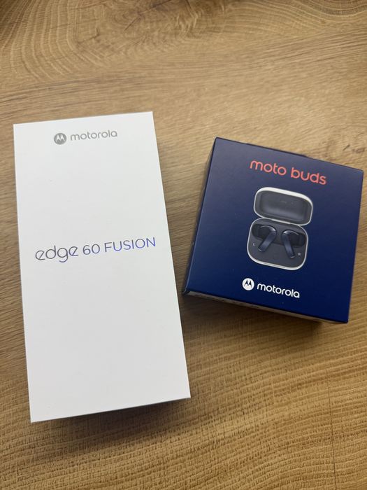 Motorola Edge 60 Fusuion + Moto buds  НОВИ