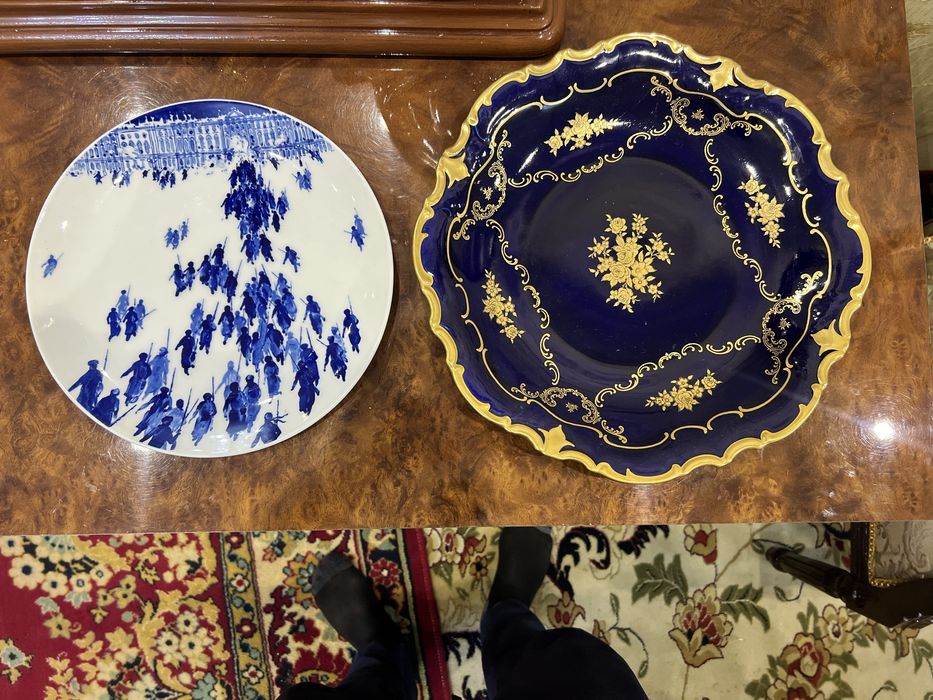 Тарелки редкие  красивые