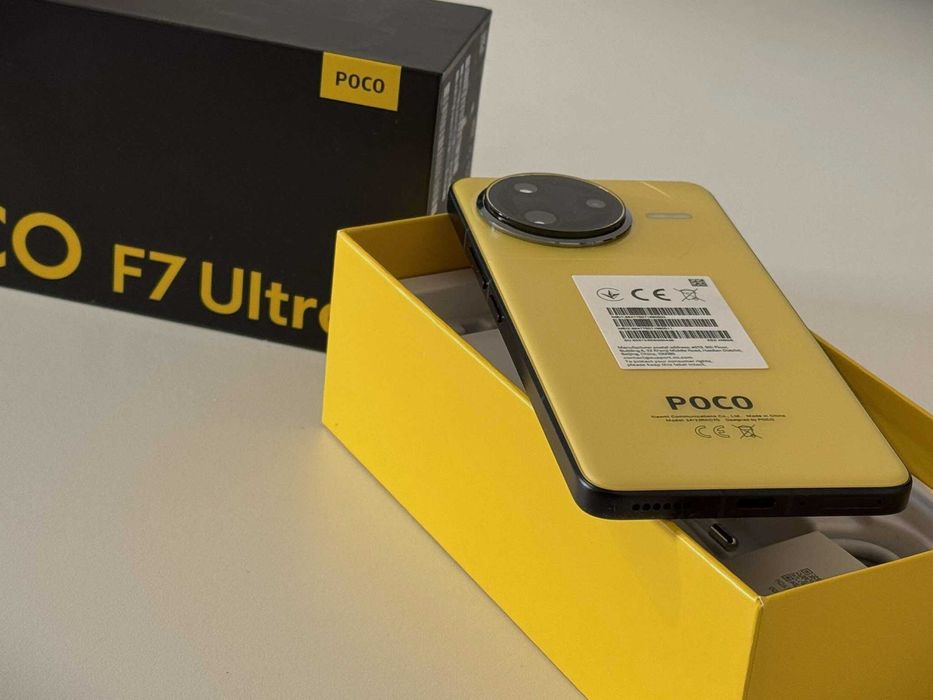 Бартер!НОВ! Xiaomi Poco F7 Ultra Yellow (Жълт)
