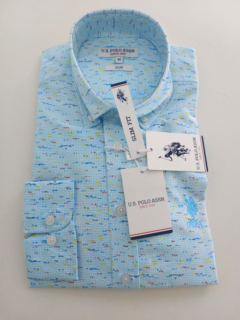 U.S. Polo Assn.M,L,XL Оригинални мъжки ризи