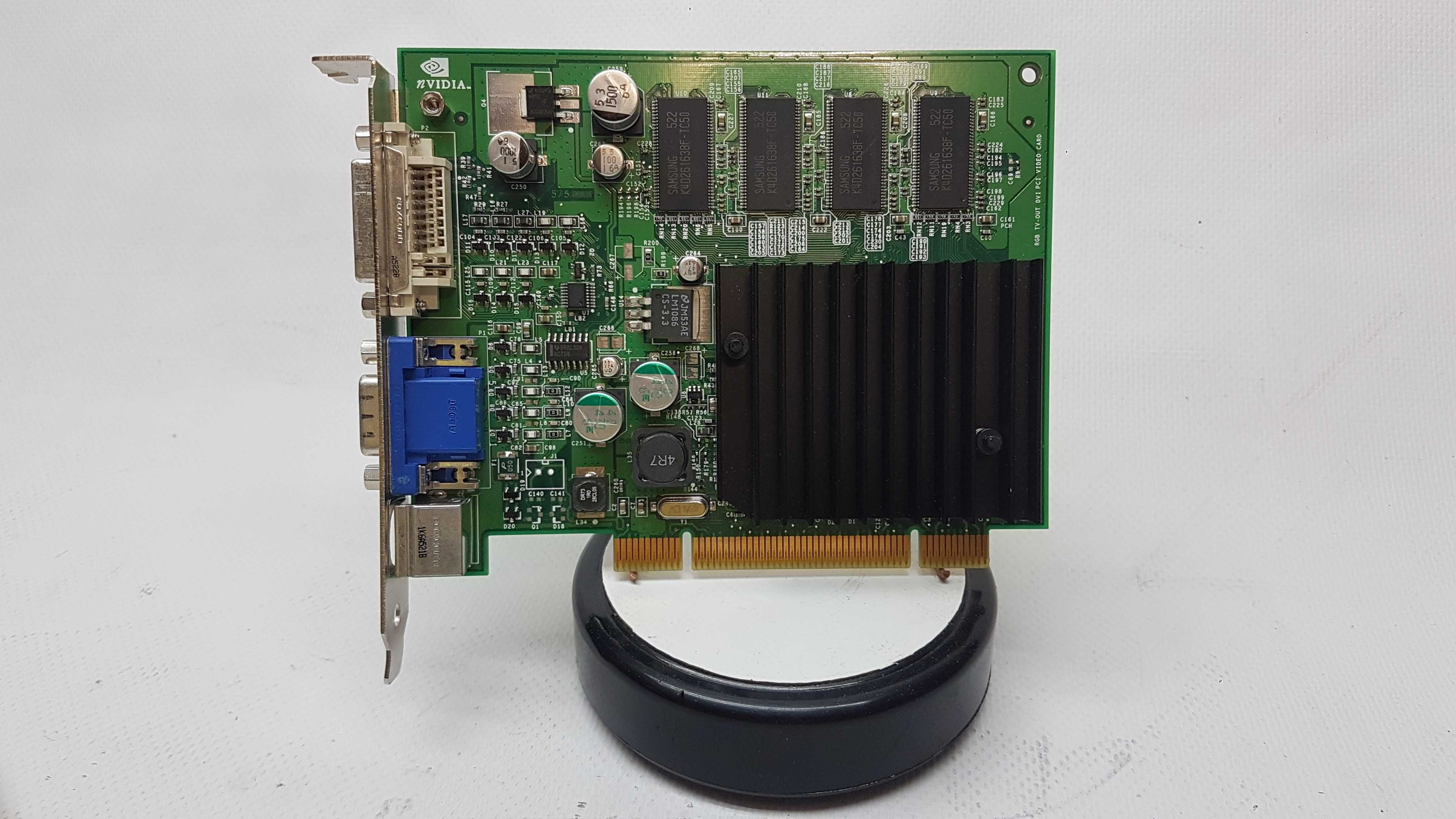 Placa Video PCI NVIDIA Quadro4 NVS 100 64Mb 128bit