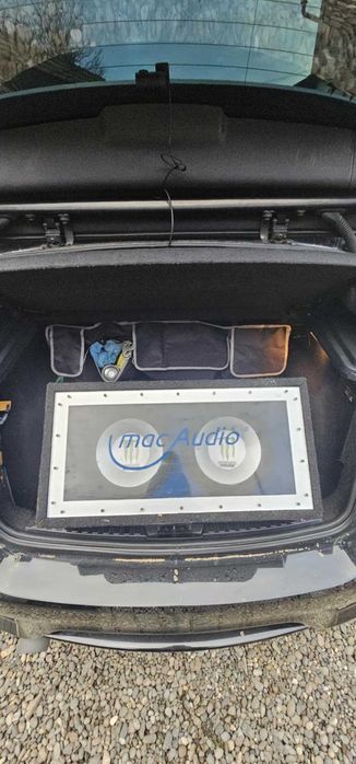 Subwoofer Auto Mac Audio Ice Block 225 - 450W (Incintă Dublă Bandpass)