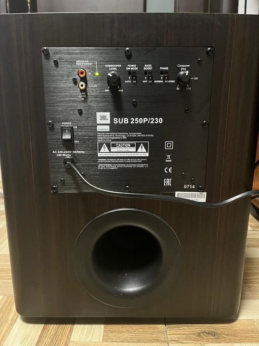 Subwoofer jbl SUB250P/230