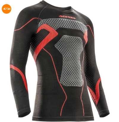 Bluza corp iarna Acerbis X-Body Black Red 0021912