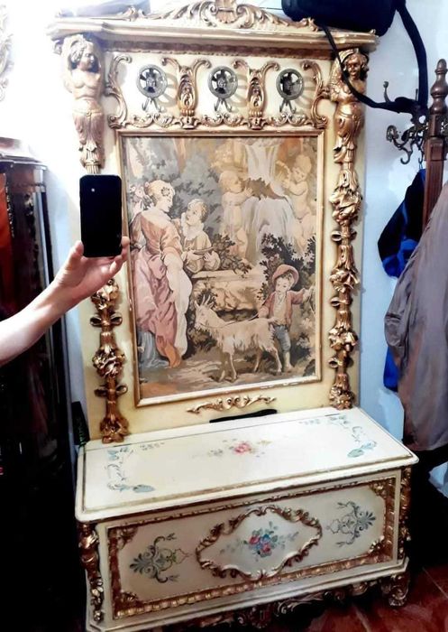 CUIER CU LADA BAROC venetian,Silik, Italia