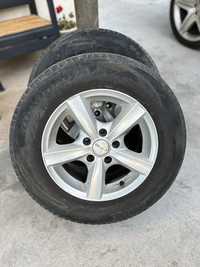 4бр летни гуми с джанти Dezent 215/65R15