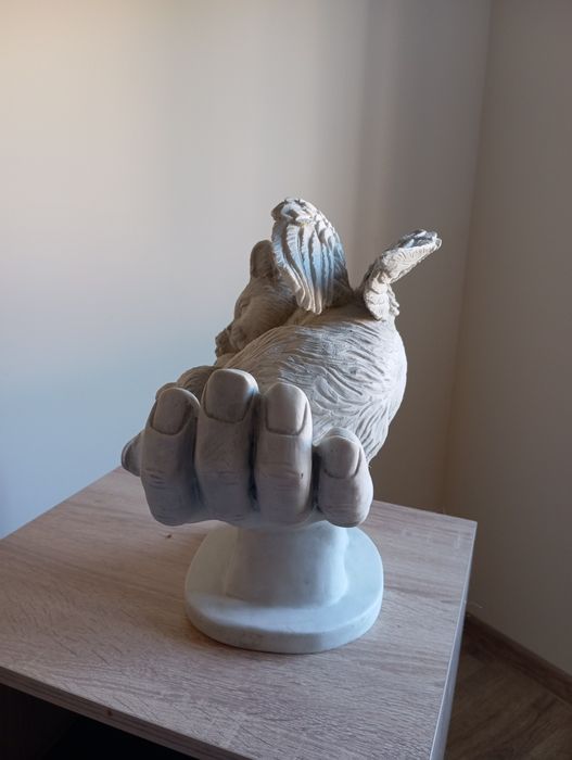 Градинска фигура на котка или за дома, много добро запазено състояние