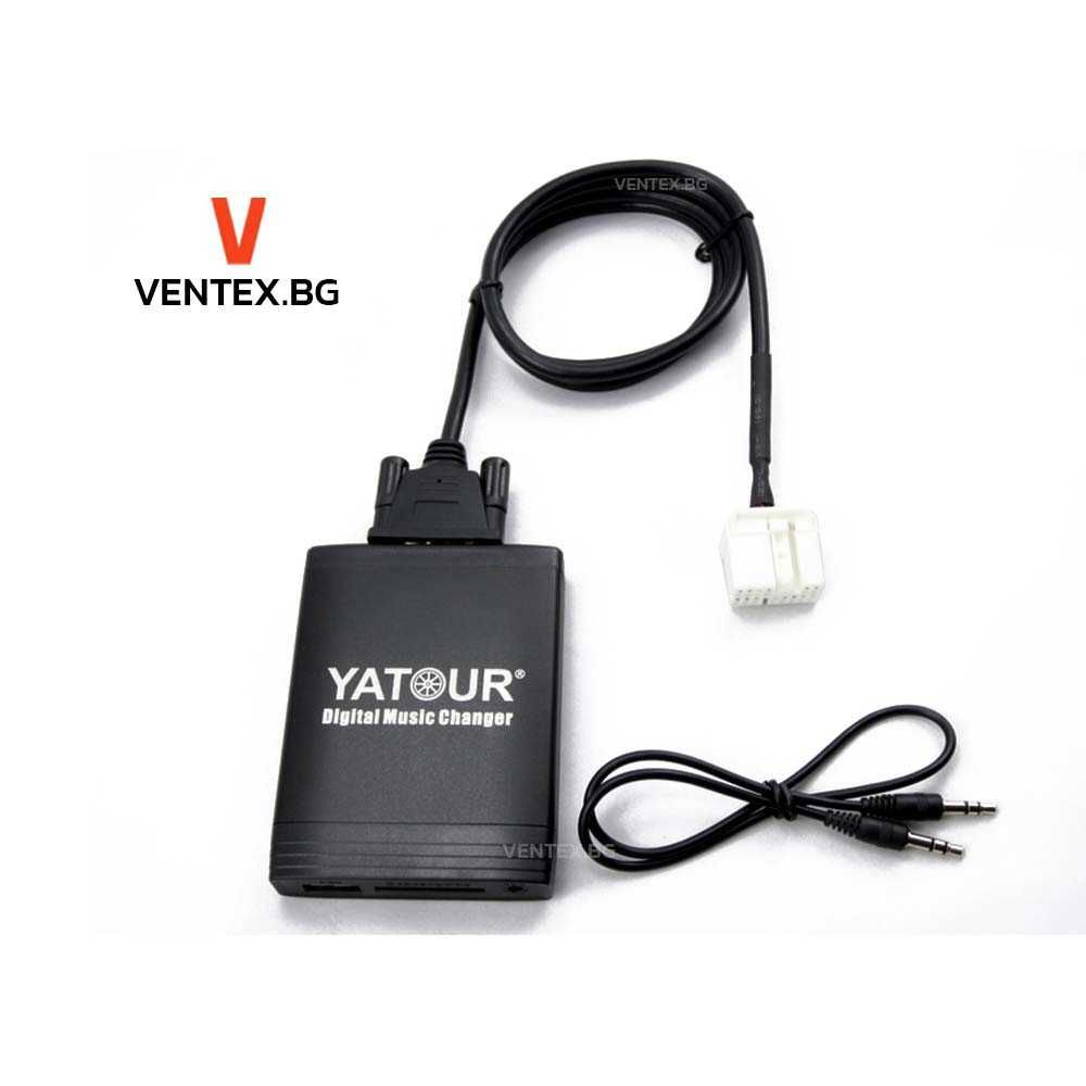 YATOUR дигитален чейнджър за Honda Civic, CR-V, Accord с USB и AUX