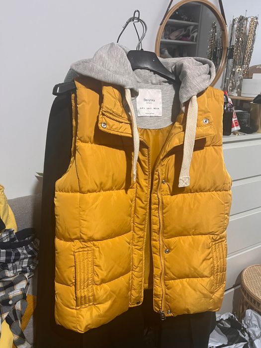 Vestă bershka S muștar dama