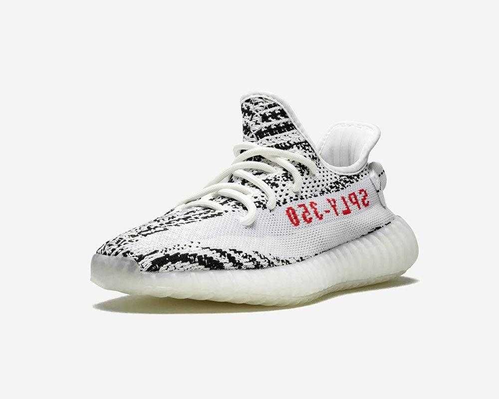 Yeezy BOOST 350 V2 White/Core Black/Red Sneakers Men