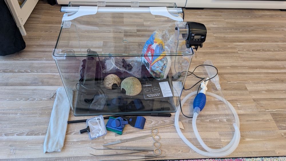 Acvariu complet aquascaping Dennerle nano tank 70L