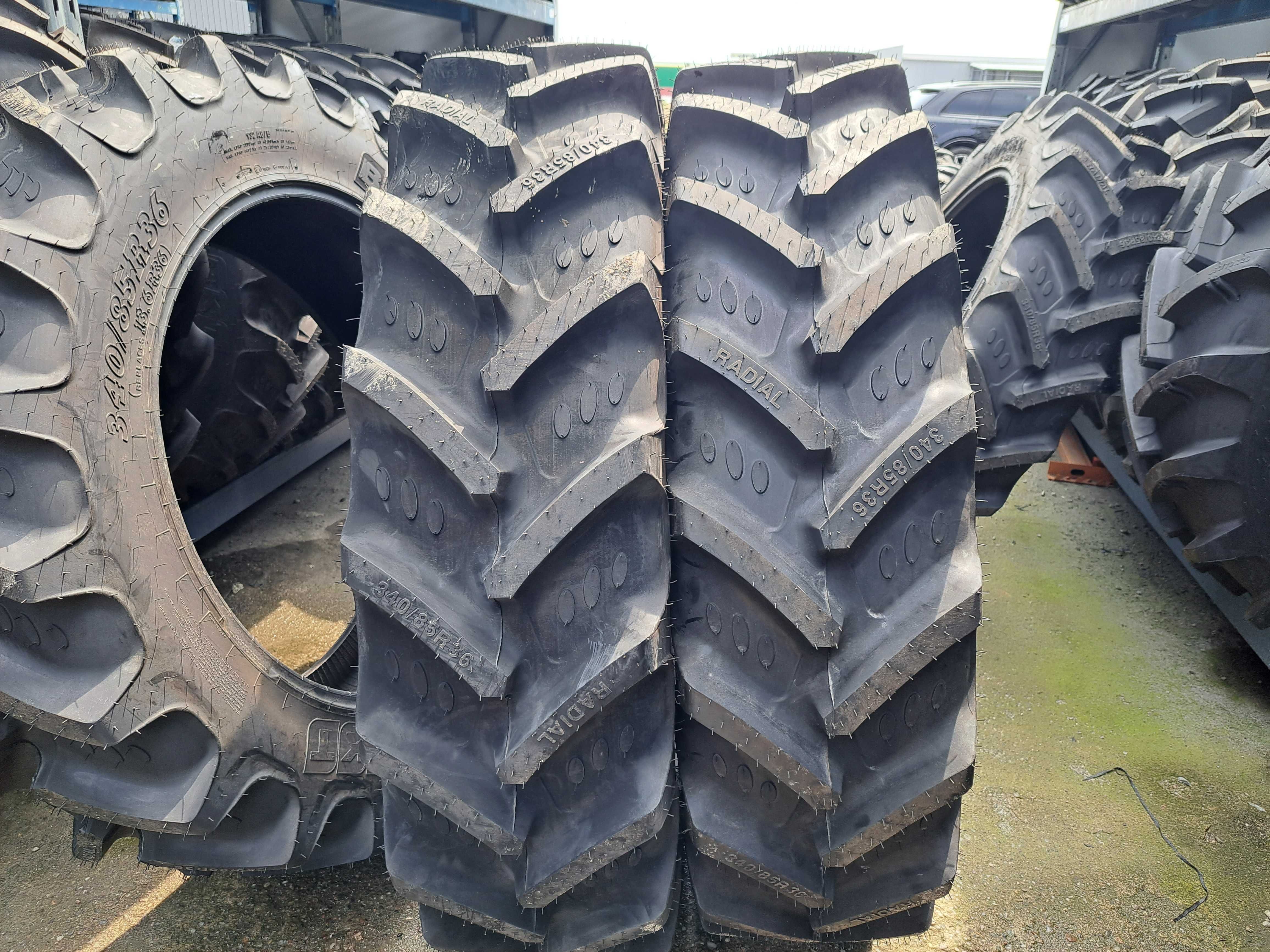 Cauciucuri noi 340/85R36 BKT AGRIMAX anvelope radiale 13.6R36