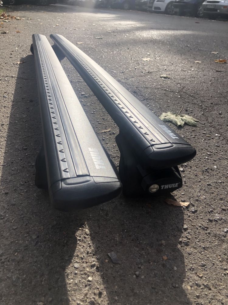 Thule WingBar Evo Black 7115 + Kit 757