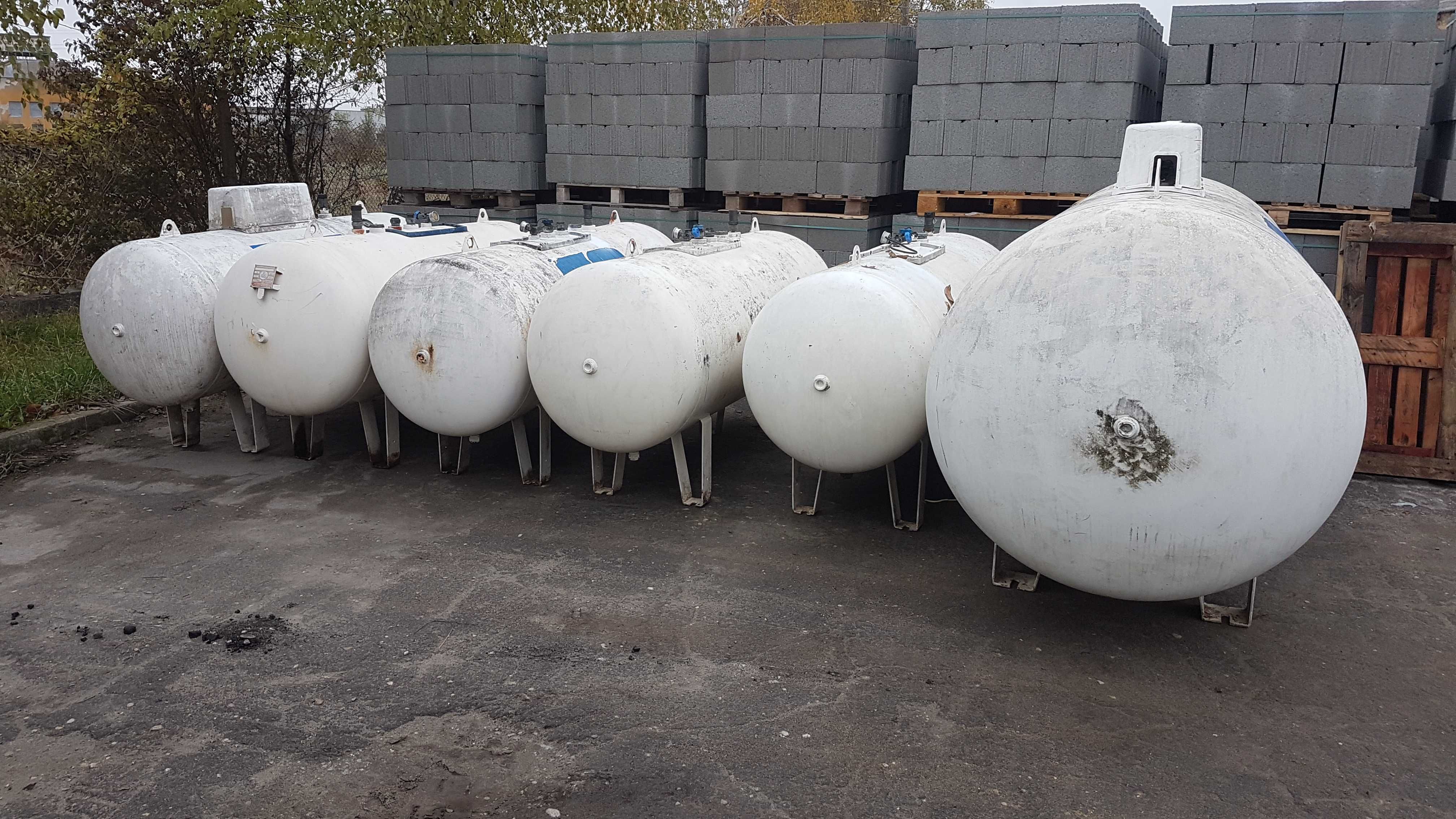 Газов резервоар цистерна 500L 1000L 1750L 3000L Пропан Бутан LPG газ