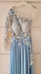 Rochie ocazie cu flori 3D