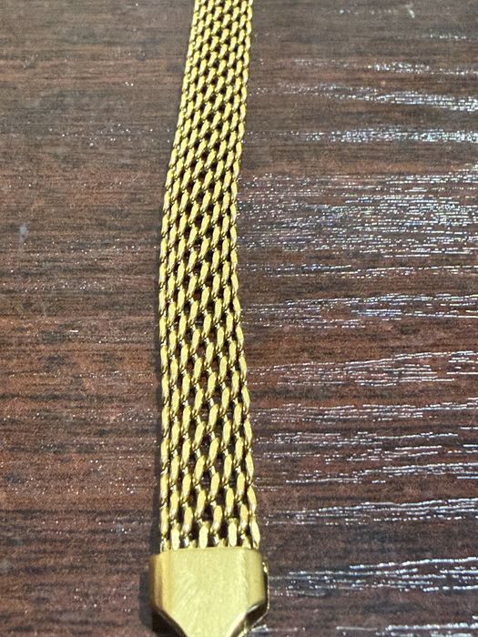 Позлатена гривна 22см.