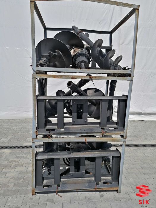 Burghiu spiral de pamant pentru utilaje Bobcat – produs nou