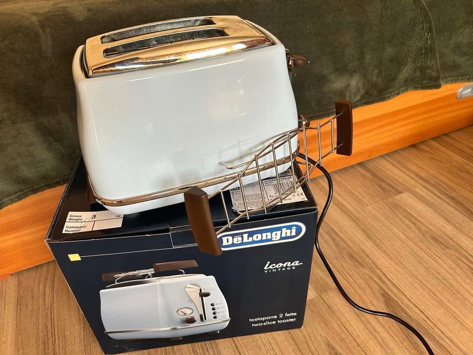 Тостер Ретро DeLonghi Icona светлосин