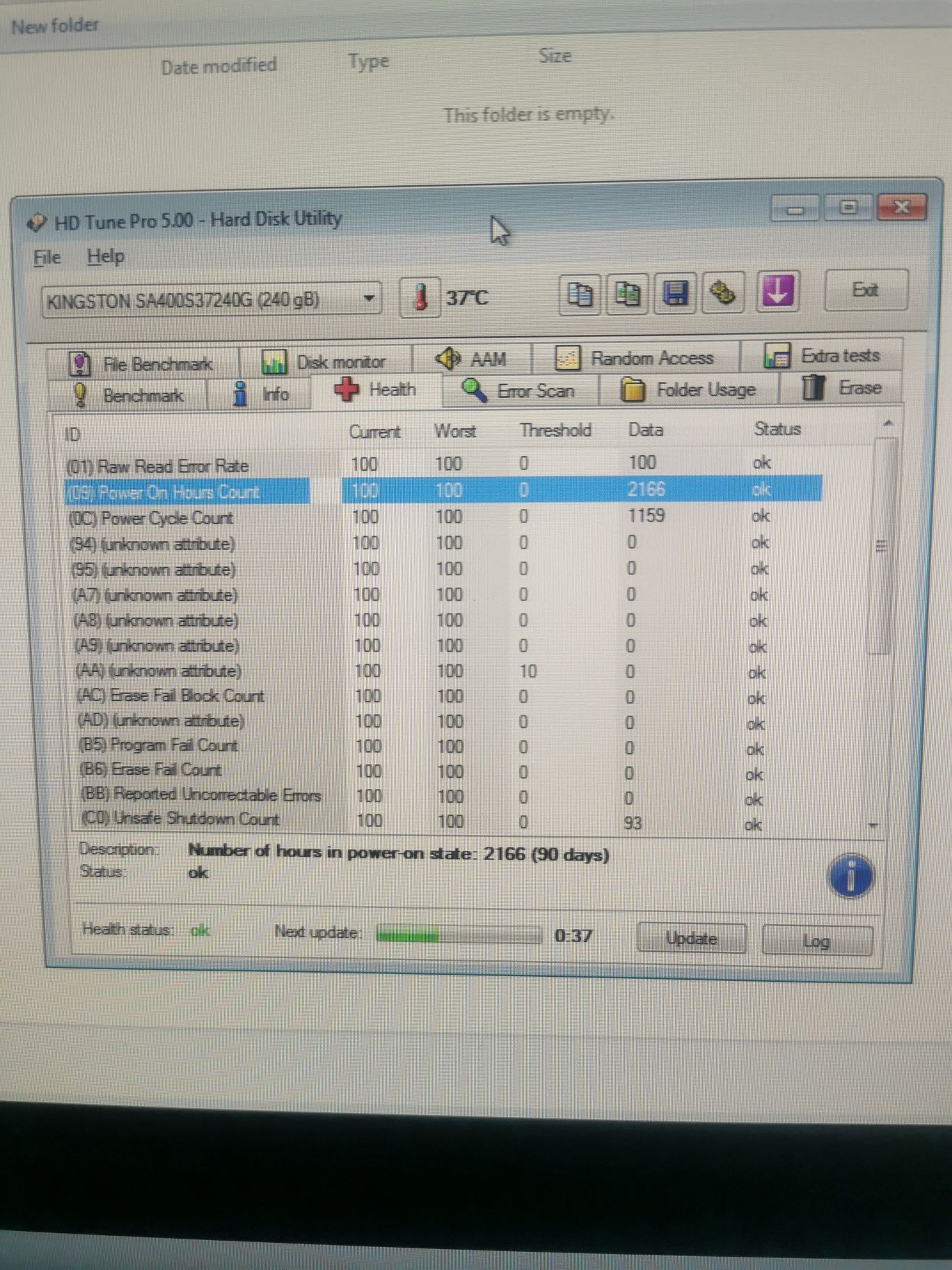 256 GB SSD 2.5 sata