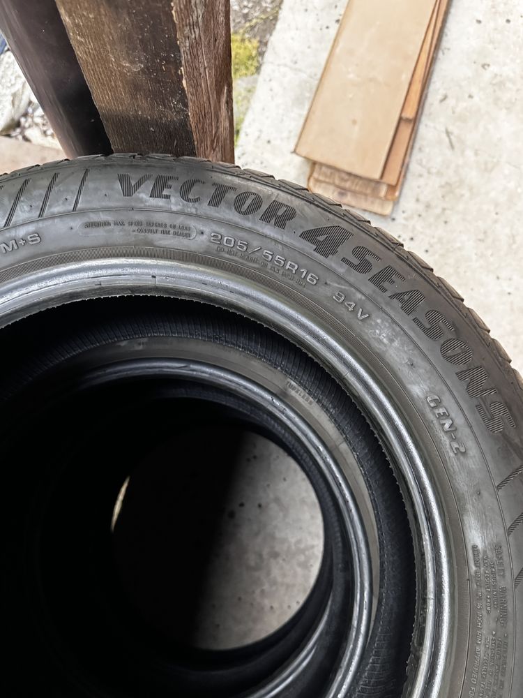 Goodyear Всесезонни гуми 4бр 205/55/16 скоростен индекс 94V