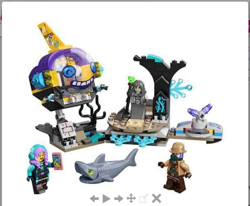 Lego Hidden Side - Submarinul lui JB, cod 70433