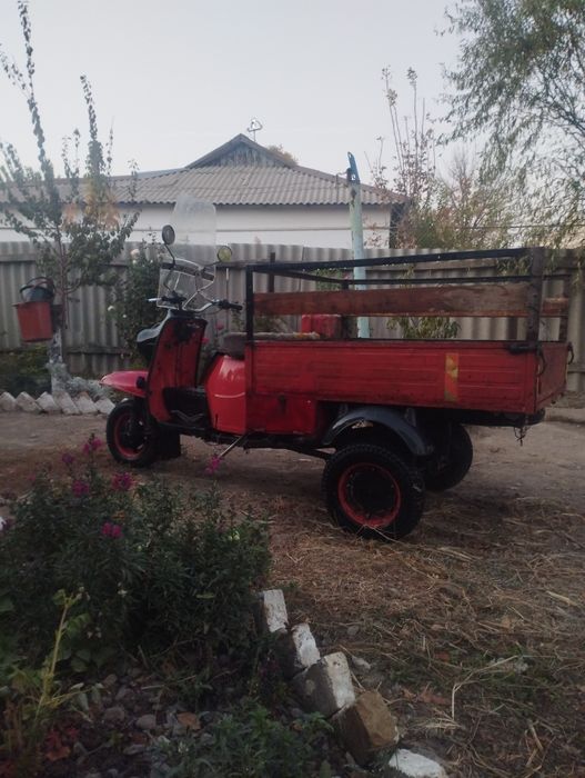 Новый мотор новый балон сел и поехал запчасти все есть цена договорная