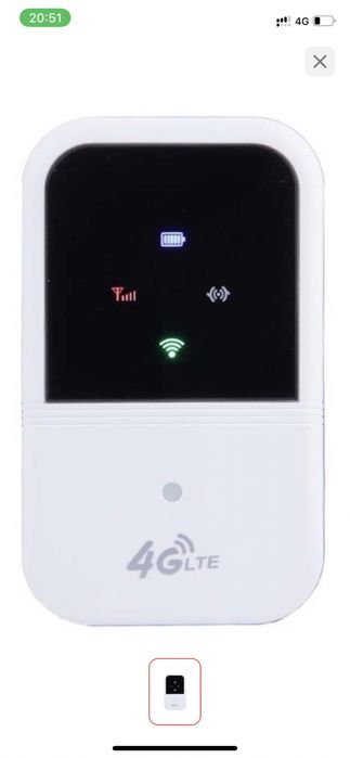 Карманный WiFi роутер 4G Модель D-3200 универсал