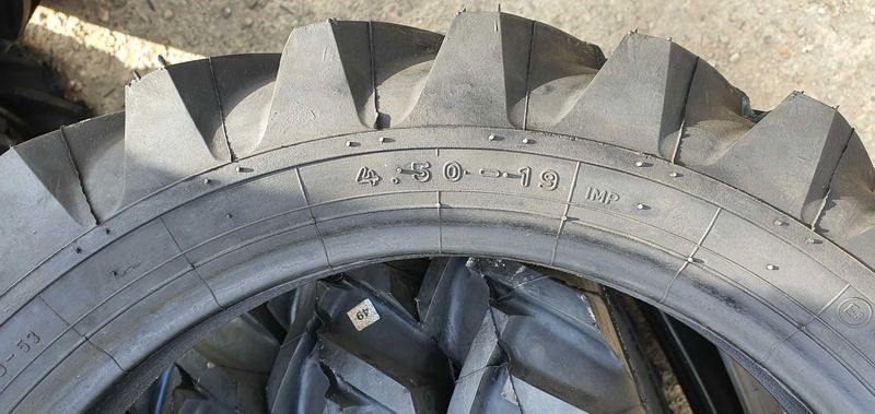 5AGM 4.50-19 Cauciucuri noi de tractiune pentru BCS