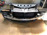 Tragar trager complet bmw F01 F02 LCI Facelift 750xd 381hp  F02 radiatoare racire armatura N57 radiator lonjeroane hota pompa suplimentară apă antigel răcire