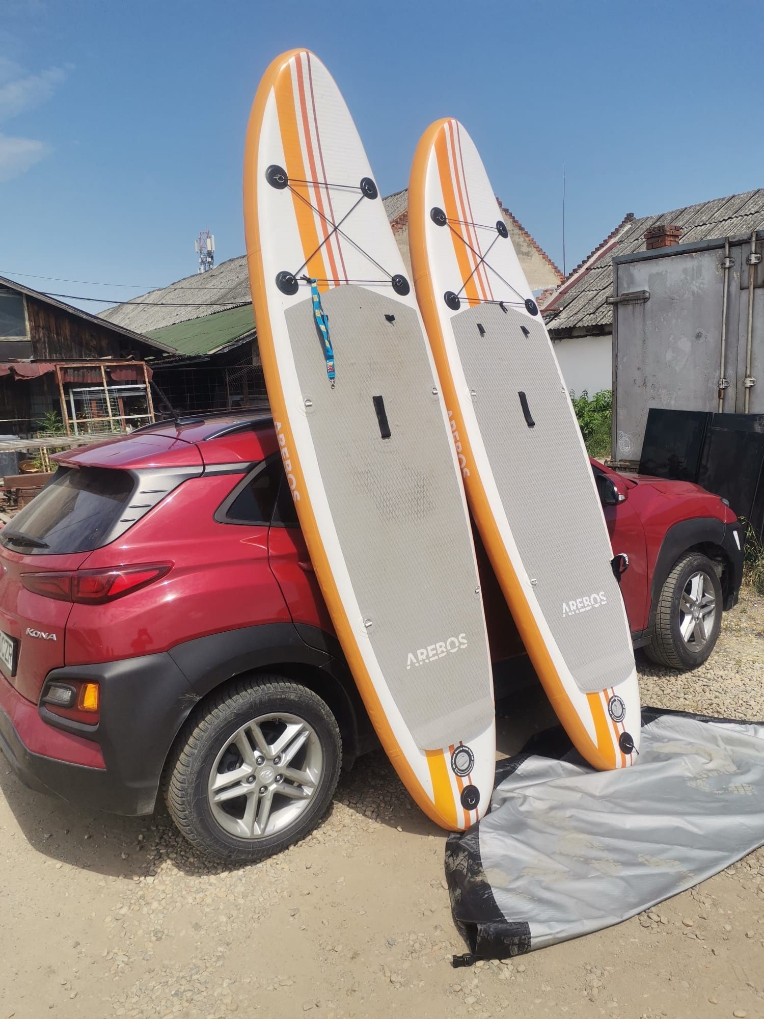 Placa gonflabilă Stand Up Paddle Arebos