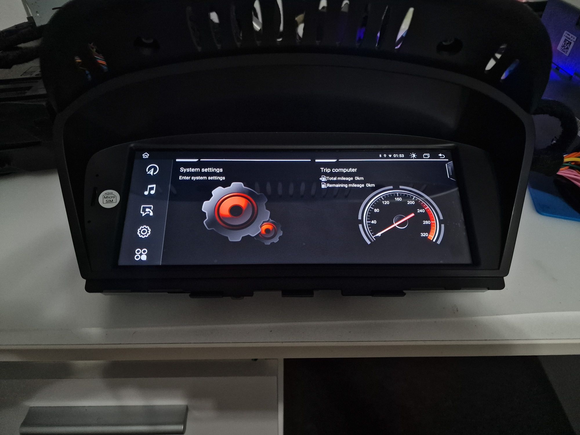 Navigatie BMW E60 E61 E90 E91 E92 CCC Android Carplay Android Auto