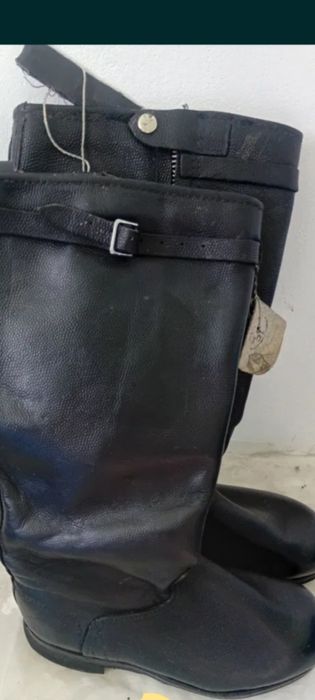 Сапоги лётные яловые советские