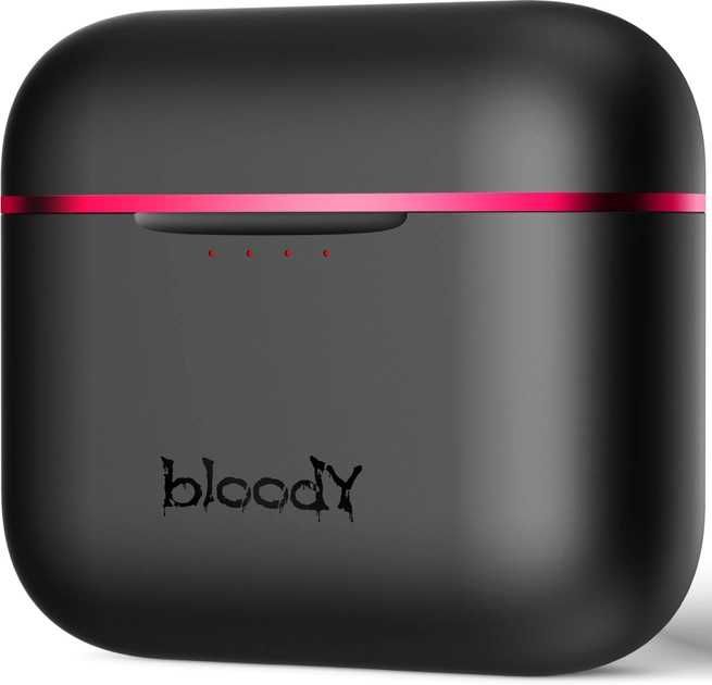 Игровые Bluetooth наушники Bloody M90 (Black+Red) TWS ANC Earphones BT