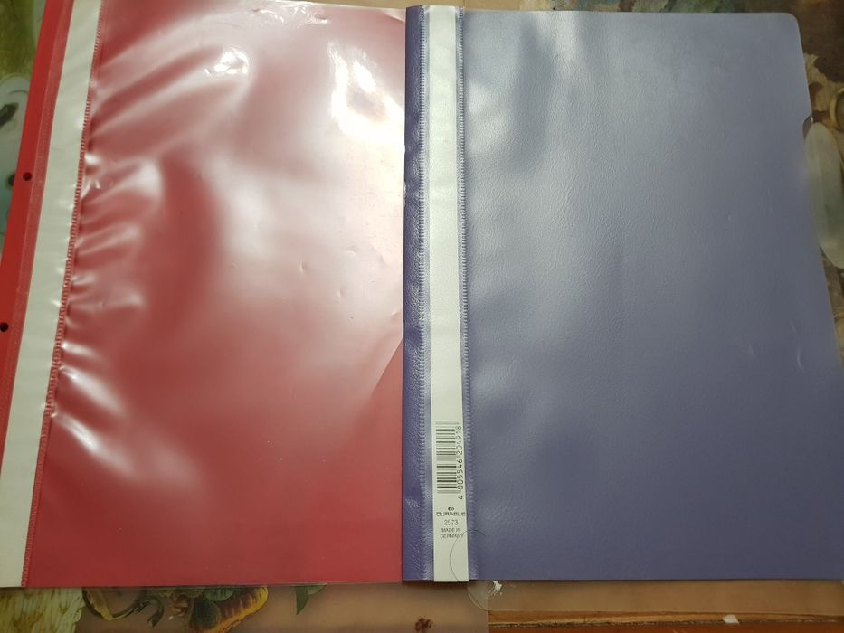 Пластиковые папки скоросшиватели