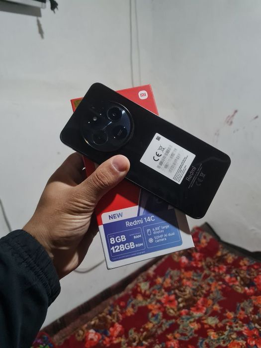 Redmi 14c sotiladi holati idial 8ga 128 karopka dakume.t