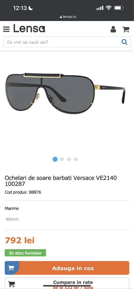 Ochelarii de soare Versace originali