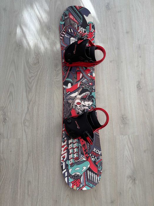 Placa snowboard 120 + boots 34-36