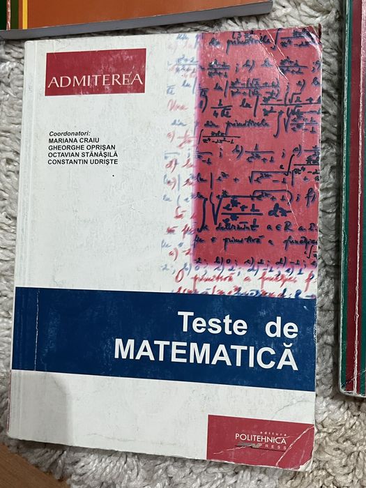Culegeri matematica m1 mircea ganga, politehnica