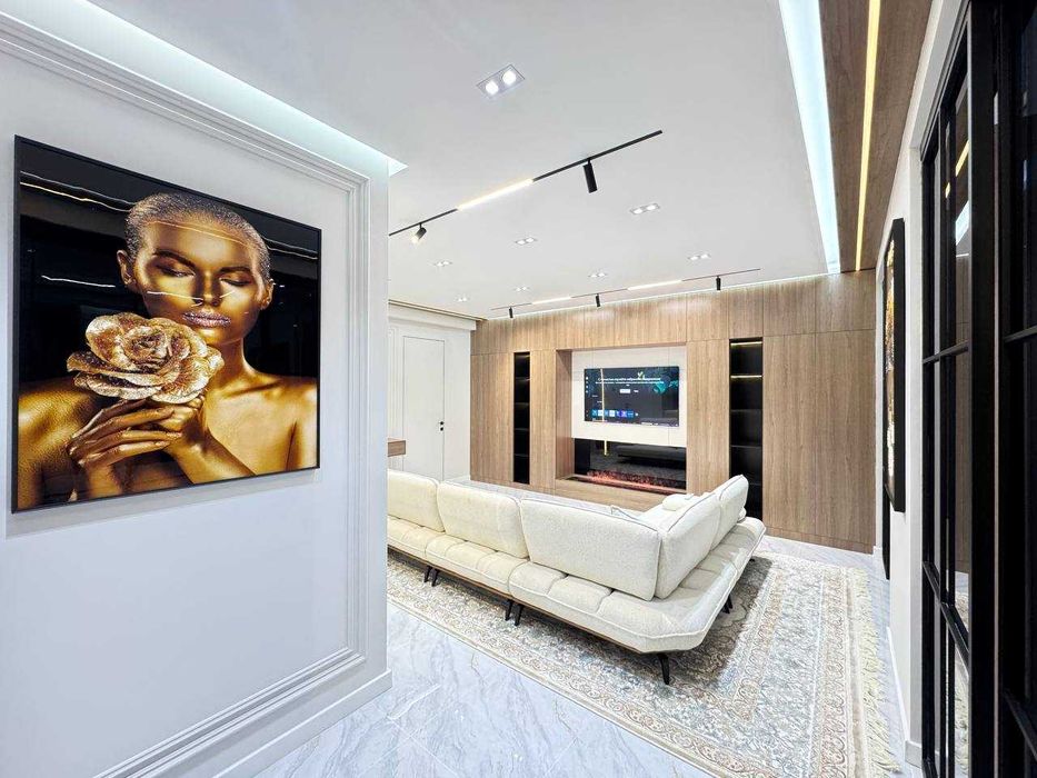 Яккасарой - Ностройка 3/3/9 балкон 2х3 евроремонт с мебелью и техникой