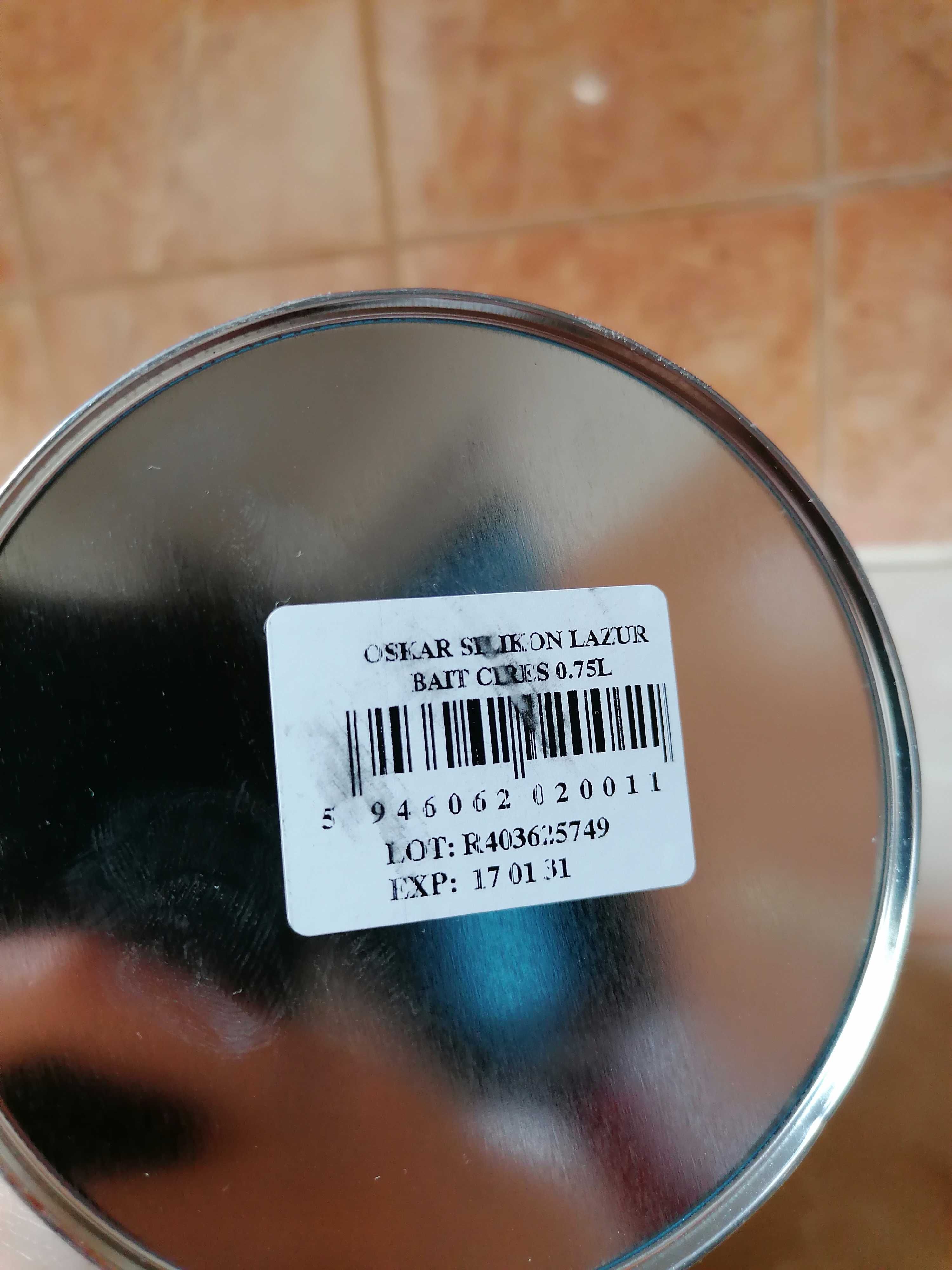 Bait colorat pentru lemn Oskar, Silikon Lazur, nuanță Cireș