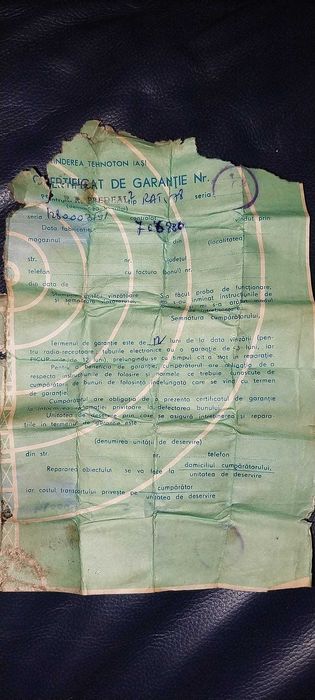 Radio Predeal si consola Dacia 1300